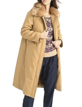 Parka Molly Bracken con cuello pelo