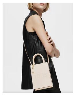 Mini bolso Tous pop brenda beige