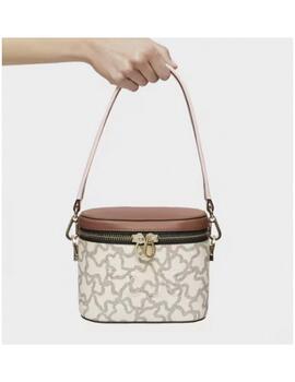 Bolso Tous band de mano kaos icon beige-multi