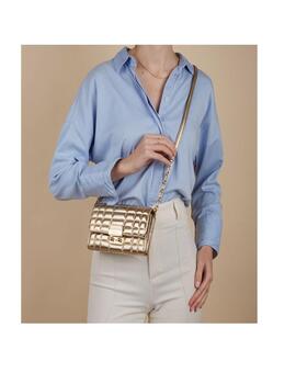 Bolso Michael Kors Tribeca en piel dorado