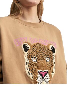 Sudadera Lola Casademunt tigre camel