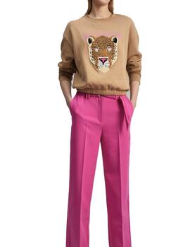 Sudadera Lola Casademunt tigre camel