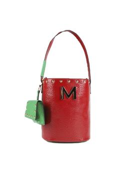 Bolso Lola casademunt bombonera multicolor rojo