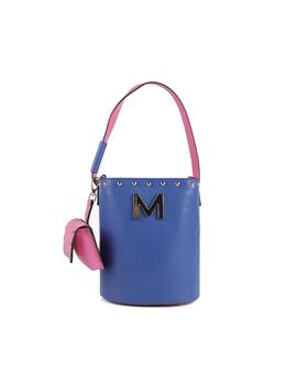 Bolso Lola Casademunt bombonera multicolor azul