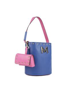 Bolso Lola Casademunt bombonera multicolor azul