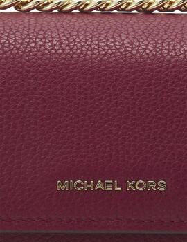 Bolso Michael Kors Claire grande deep red