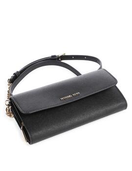 Mini bolso Michael Kors jet set piel negro