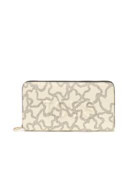 Billetera Tous m. Kaos Icon beige-multi