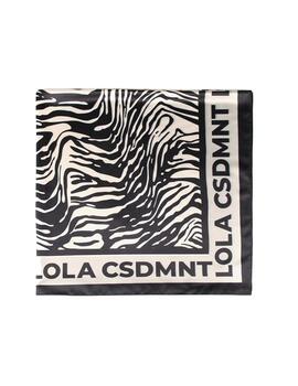 Pañuelo Lola Casademunt satinado zebra