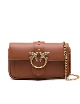 Bolso Pinko Love one pocket cuero