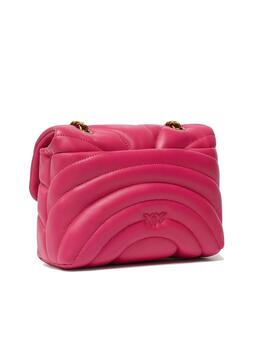 Bolso Pinko Love puff mini cl sheep butterfly rosa