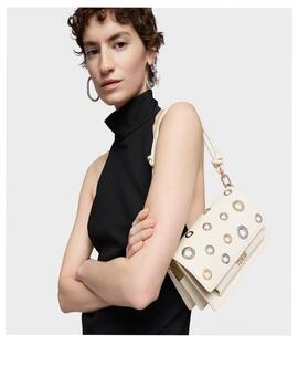 Bandolera Tous s. Audree eyelets beige