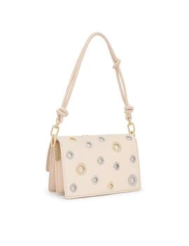 Bandolera Tous s. Audree eyelets beige