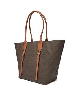 Bolso Michael Kors tote Moore logos marrón