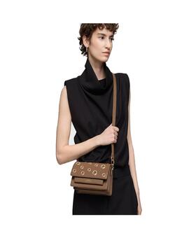 Bandolera Tous Bolso s. Audree eyelets tierra