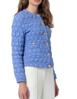 Parka Fracomina Hoodie padded azul