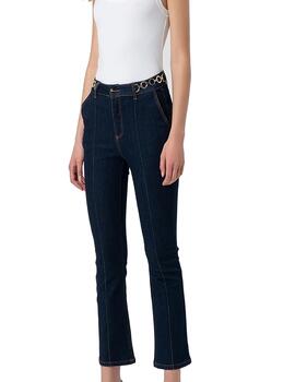 Vaquero Fracomina Cropped capri rawwash con nervio