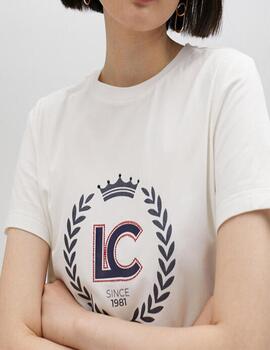 Camiseta Lola Casademunt logo escudo